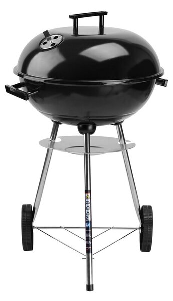 Grill ogrodowy węglowy GOCKOWIAK Rund Zamykany, okrągły, na kółkach