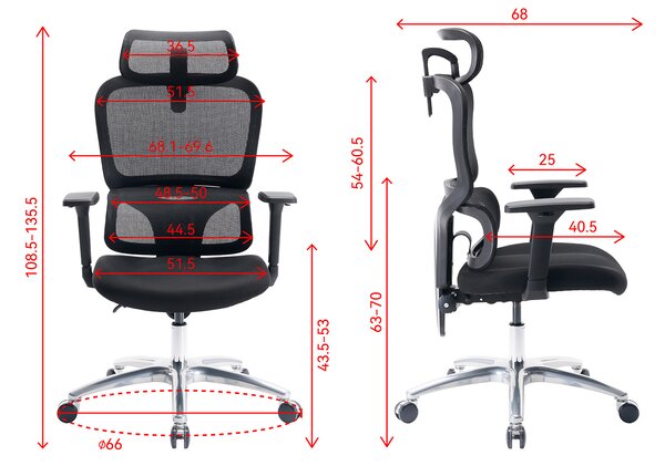 Fotel biurowy ergonomiczny ANGEL kreOn
