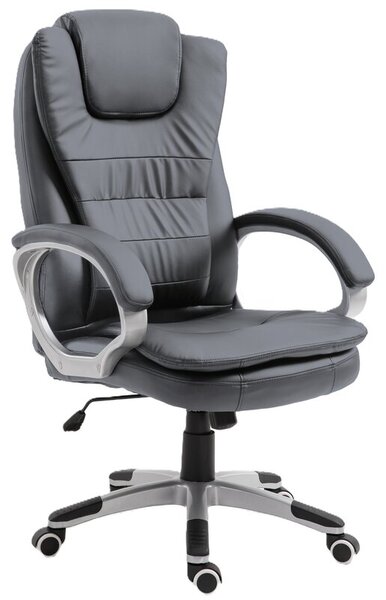 Fotel ACTIVEJET YK7304 Szary Podgrzewany z masażem