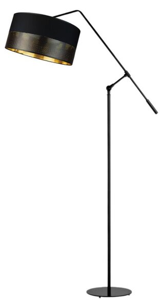 Lampa stojąca podłogowa przegubowa regulowana z abażurem walec AVADO