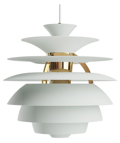 Louis Poulsen - PH Snowball Lampa Wisząca Dusty Green/Brass Metallised