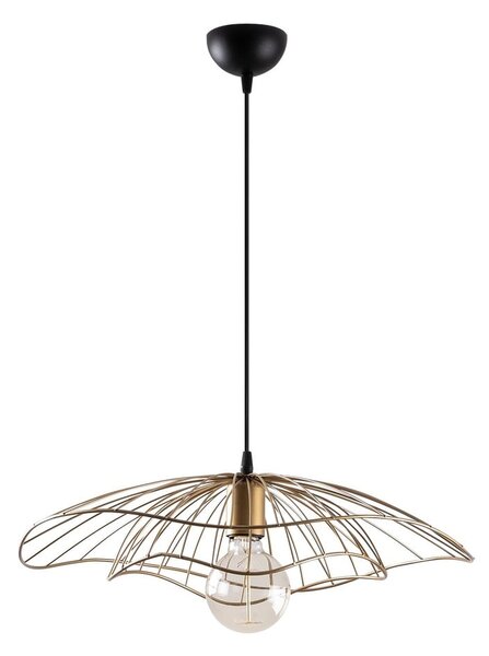 Lampa wisząca w kolorze złota ø 50 cm Farac – Opviq lights
