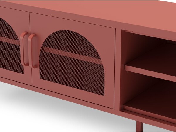Ceglasta szafka pod TV 160x50 cm Diora – Marckeric