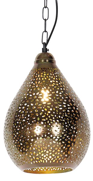 Orientalna lampa wisząca miedziana - Maruf 5 Oswietlenie wewnetrzne