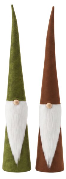 Świąteczny skrzat FUZZY GNOME 55 cm - różne warianty