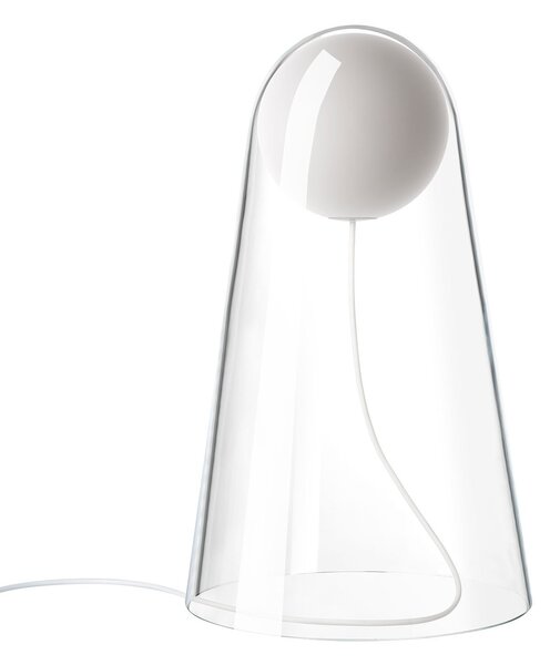 Lampa Stołowa Foscarini, Satellight, ściemnialny, transparentny, salon, szkło, design