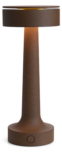 Lampa Stołowa ANTIDARK, brąz rdzawy, sypialnia, aluminium