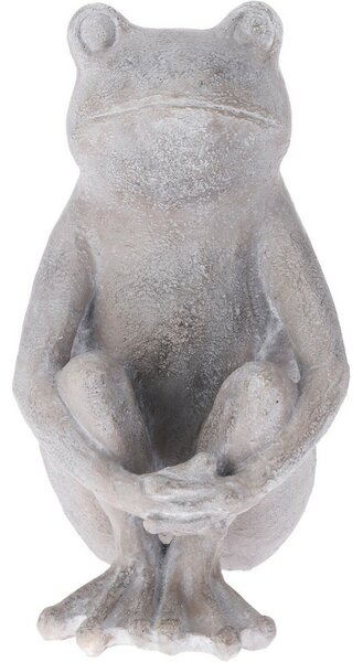 Ozdoby ogrodowe Siedząca żaba I, 21,5 x 17 x 3 0,5 cm