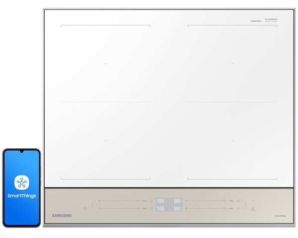 Płyta indukcyjna SAMSUNG BESPOKE Slim Fit NZ64B5067YY U2 Panel Beżowy