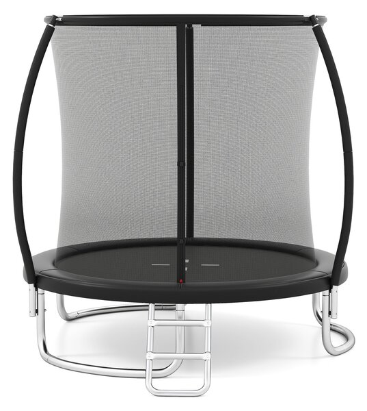 Trampolina ogrodowa 244 cm czarna