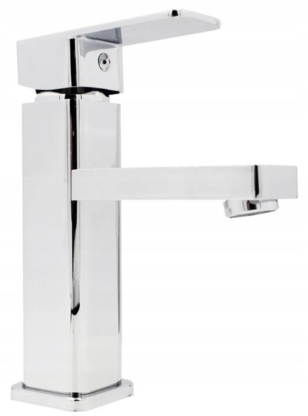 Bateria Umywalkowa Kwadratowa Granitan Caro Niska Chrom 1 szt