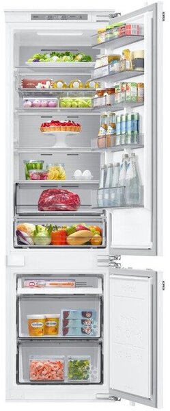 Lodówka SAMSUNG AI BRB80F30ADF0EO Funkcja Cool Select+ Metal Cooling Szuflada Optimal Fresh