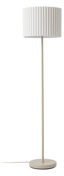 Lampa Podłogowa Lindby, Libbie, beżowy, salon, tkanina | tekstylia, skandynawski