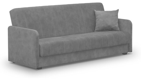 Wersalka RozkÅadana Sofa Kanapa z FunkcjÄ Spania Dwuosobowa Szara PORTO