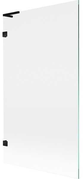 Mexen Lunar L parawan nawannowy 1-skrzydłowy 100 x 150 cm, transparent, czarny - 897L-100-000-70-00