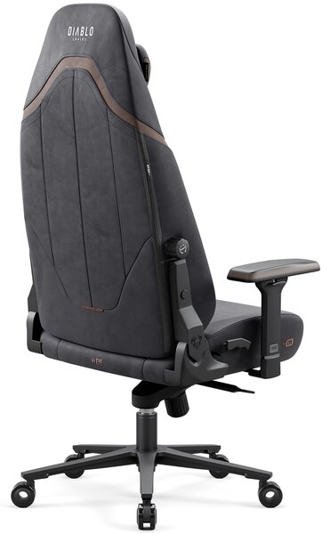 Designerski fotel dla graczy Diablo X-Eye 2.0 Normal Size Soft Black
