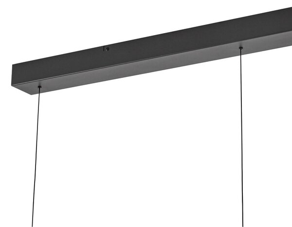 Lampa wisząca Shiro Quitani, możliwość ściemniania, biały / opal, salon / jadalnia, szkło, design