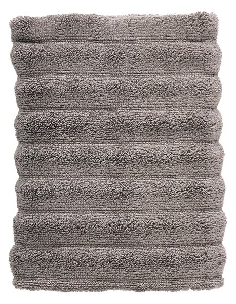 Szarobrązowy bawełniany ręcznik frotte 50x70 cm Inu – Zone