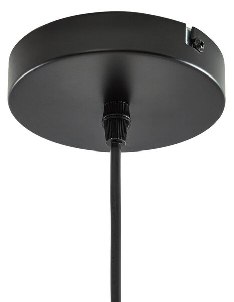 Lampa wisząca Romaine Lindby, możliwość ściemniania, jasne drewno, salon / jadalnia, bambus, skandynawski