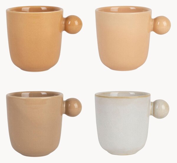 Komplet filiżanek do espresso Klosen, 4 elem