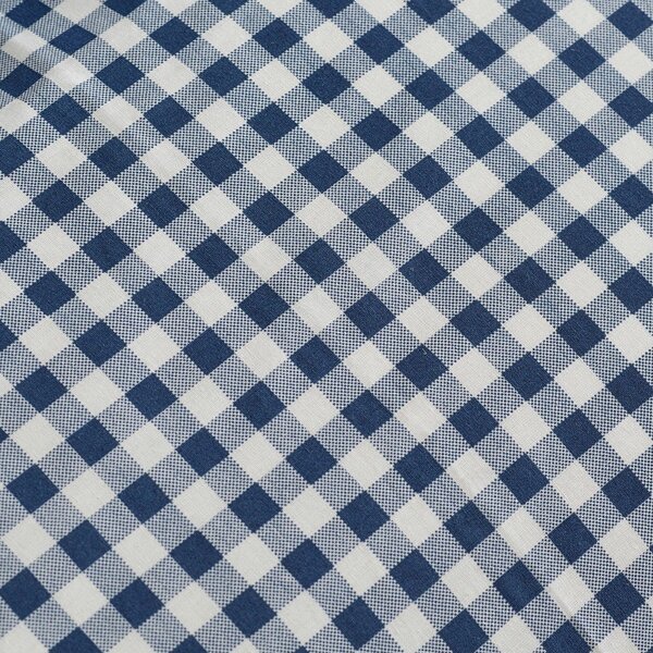 Ciemnoniebieska pościel jednoosobowa 135x200 cm Bamford Gingham Check – Catherine Lansfield