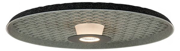 Zambelis Lampa sufitowa 25177, aluminiowy / szary / cynkowy, salon / jadalnia, metal, nowoczesny