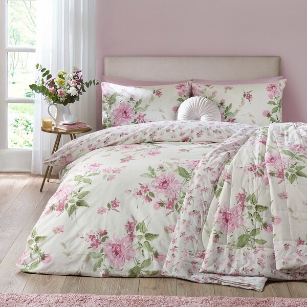 Pościel jednoosobowa 135x200 cm Avebury Floral – Catherine Lansfield