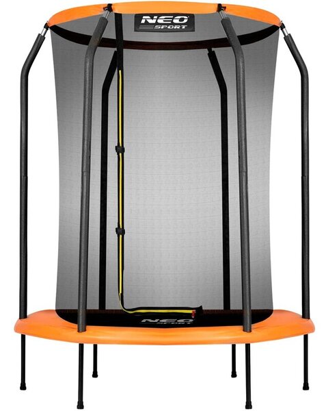 Trampolina NEO-SPORT NS-05W240F FI 152 cm Pomarańczowo-czarny