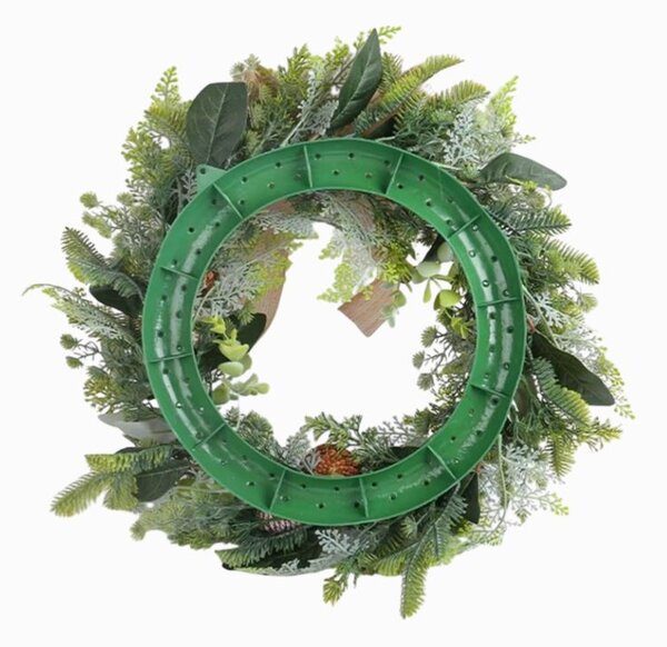 Świąteczny wieniec na drzwi WINTER GREEN Ø 45 cm