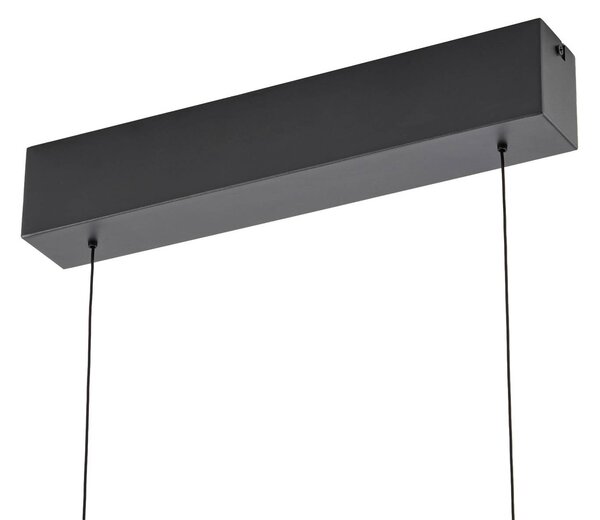 Lampa wisząca Lisene Quitani, możliwość ściemniania, jasne drewno, salon / jadalnia, aluminium, design
