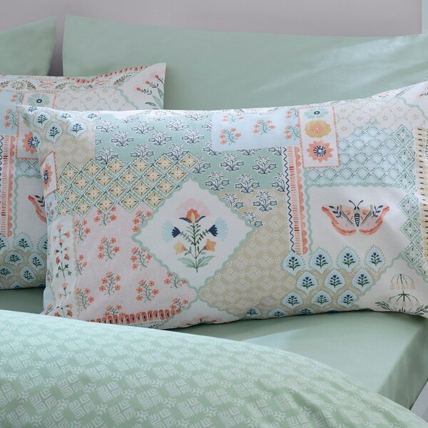 Pościel jednoosobowa 135x200 cm Folk Patchwork – Catherine Lansfield