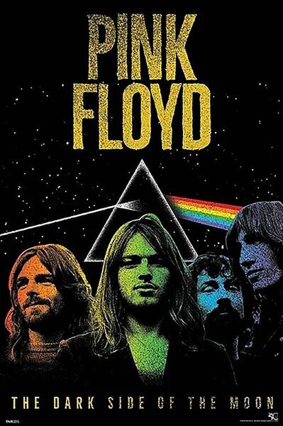 Plakat, Obraz Pink Floyd - Dark Side of the Moon, (61 x 91.5 cm)