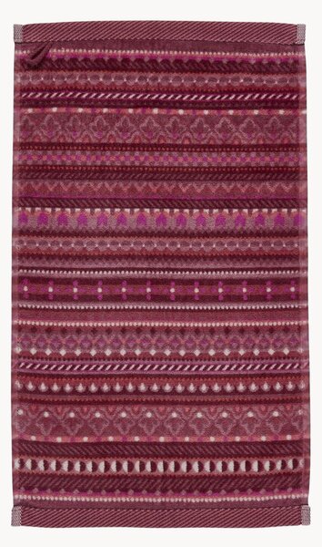 Ręcznik z weluru i bawełny frotte Geometric Print