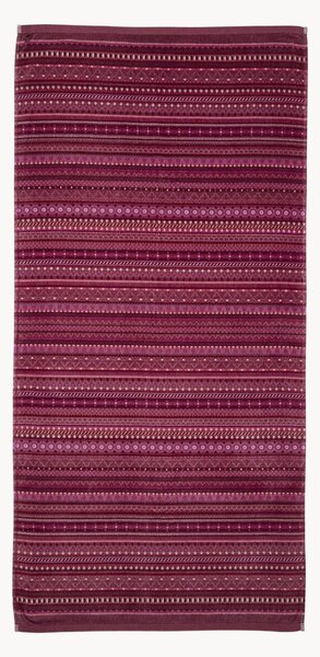 Ręcznik kąpielowy z weluru i bawełny frotte Geometric Print