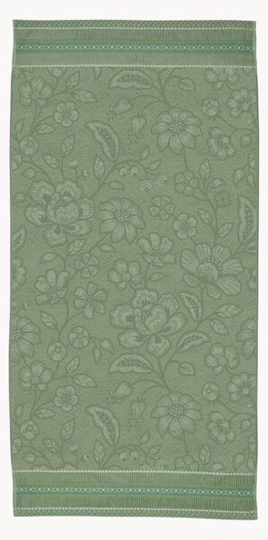 Ręcznik kąpielowy z bawełny frotte Jasmin Jacquard