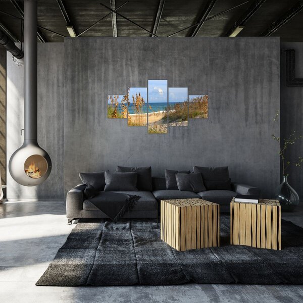 Obraz - Plaża (125x70 cm)