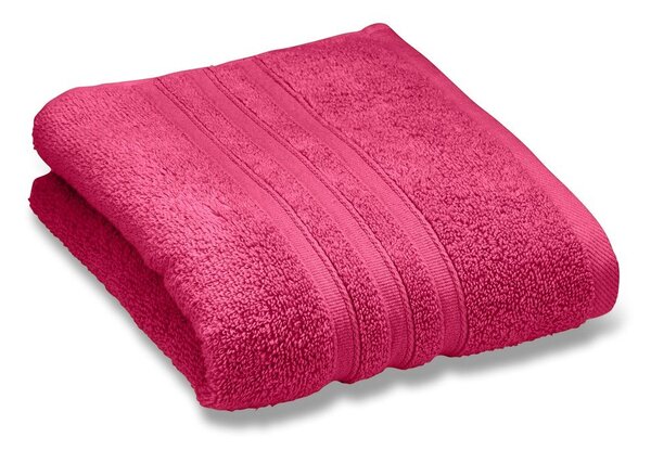 Ciemnoróżowe bawełniane ręczniki zestaw 6 szt. frotte Zero Twist – Catherine Lansfield