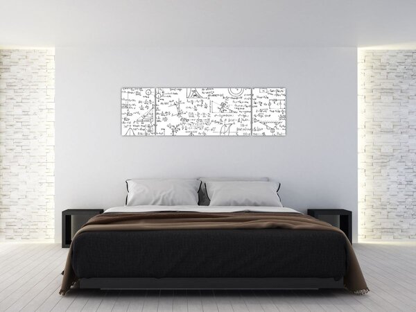 Obraz - Wzory (170x50 cm)