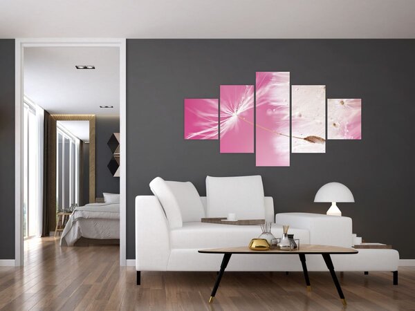 Obraz - Makro kwiat (125x70 cm)