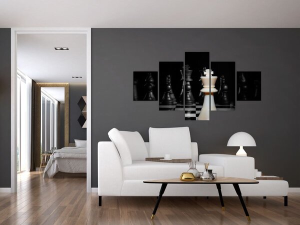 Obraz - Szachy (125x70 cm)