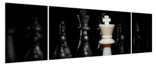 Obraz - Szachy (170x50 cm)