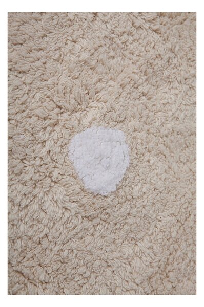 Beżowy bawełniany dywan dziecięcy tkany ręcznie odpowiedni do prania 120x160 cm Biscuit Beige – Lorena Canals