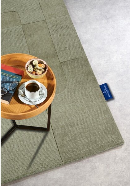 Zielony wełniany dywan tkany ręcznie 80x150 cm Charlotte – Villeroy&Boch