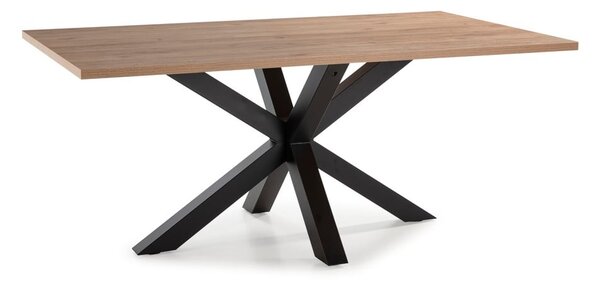 Stół z blatem w dekorze dębu 100x180 cm Comba – Marckeric