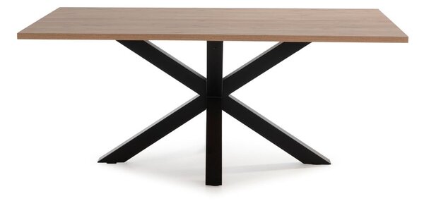 Stół z blatem w dekorze dębu 100x180 cm Comba – Marckeric