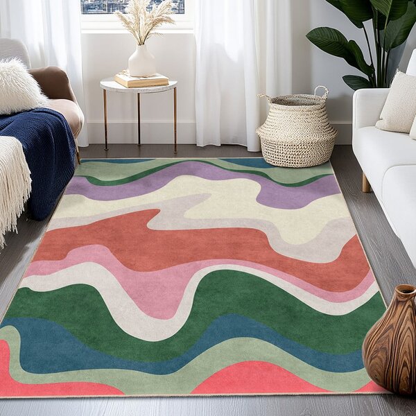 Chodnik odpowiedni do prania 60x230 cm Squiggly Breeze – Mila Home