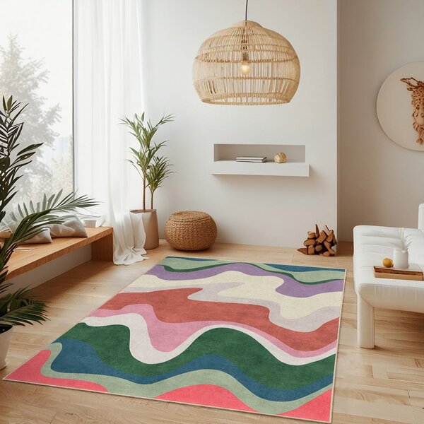 Chodnik odpowiedni do prania 60x230 cm Squiggly Breeze – Mila Home
