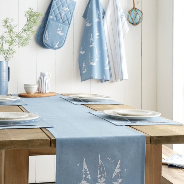 Bawełniana podwójna rękawica kuchenna Salcombe Boats – Catherine Lansfield
