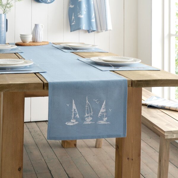 Bawełniany bieżnik 32x220 cm Salcombe Boats – Catherine Lansfield