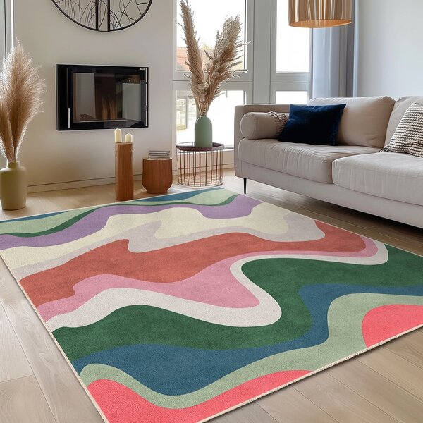 Chodnik odpowiedni do prania 60x230 cm Squiggly Breeze – Mila Home